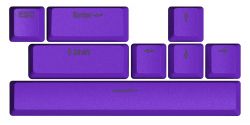   Hator PBT Keycaps Autograph Edition Vivid Lilac (HTS-716)