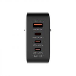    ColorWay Power Delivery GaN (USB-A + 3USB TYPE-C) (100W) Black (CW-CHS047PD-BK) -  2