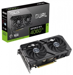 ³ GF RTX 4060 Ti  16GB GDDR6 Dual EVO Asus (DUAL-RTX4060TI-16G-EVO)