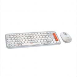  (, )  Logitech Pop Icon Combo Off White (920-013141) -  2