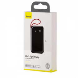    Baseus Mini S 10000mAh 10W Black (PPXF-E01) -  5