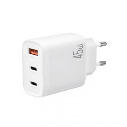    XO L117 (2USB-, 1USB, 3) PD, QC 3.0 White (L117.white) -  2