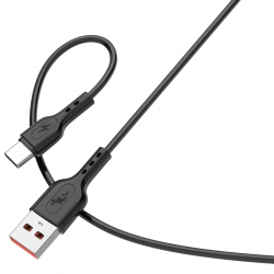  SkyDolphin S66T USB - USB Type-C (M/M), 1 , Black (SDUSB-000650)