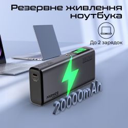    Promate Titan-130 130W 20000mAh Gray -  2