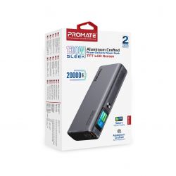    Promate Titan-130 130W 20000mAh Gray -  10