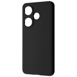 - Wave Full Silicone Cover  Xiaomi Poco F6/Redmi Turbo 3 Black