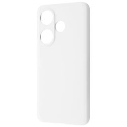 e- Wave Full Silicone Cover  Xiaomi Poco F6/Redmi Turbo 3 White