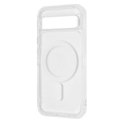 e- Wave Clear Case (PC+TPU) with Magnetic Ring  Google Pixel 8A Transparent