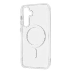 e- Wave Clear Case (PC+TPU) with Magnetic Ring  Samsung Galaxy S24 SM-S921 Transparent