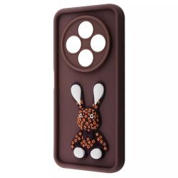 e- Pretty Things Case  Xiaomi Redmi 14C 4G/Poco C75 Brown/Rabbit