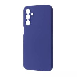 - Wave Full Silicone Cover  Samsung Galaxy A15 4G SM-A155/A15 5G SM-A156 Midnight Blue