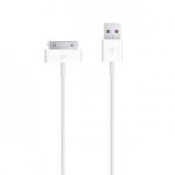  Apple USB - Apple 30-pin (M/M), 1 , White (MA591)_OEM