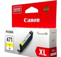  CANON (CLI-471XL) PIXMA MG5740/MG6840 Yellow (0349C001) -  1