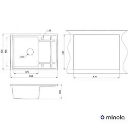   Minola MPG 1150-65 ϳ -  2