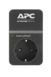   APC Essential SurgeArrest Black (PM1WB-RS) 1  1  -  3