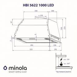  Minola HBI 5622 WH 1000 LED -  5