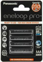 Акумулятори Panasonic Eneloop Pro AAA/HR03 NI-MH 930 mAh BL 4 шт