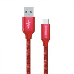  USB - USB Type-C 1  ColorWay Red (CW-CBUC003-RD) -  1