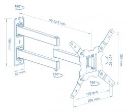   Walfix R-351B (VESA200200) -  2