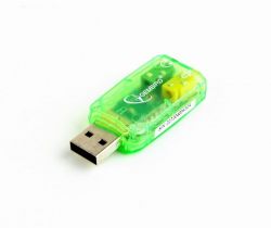  Gembird SC-USB-01 green USB2.0-Audio -  2