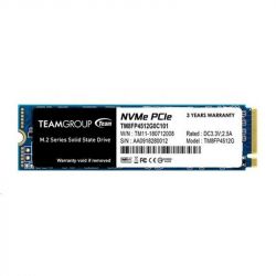 SSD  Team MP34 512GB M.2 2280 PCIe 3.0 x4 3D TLC (TM8FP4512G0C101)