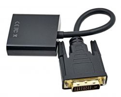  DVI-D (M) - VGA (F), STLab, Black, 13  (U-993) -  3