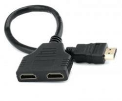 - Atcom HDMI - 2HDMI, (M/F), 0.1 , Black (10901)