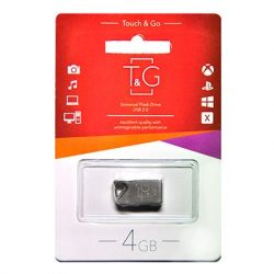 USB Flash Drive 4Gb T&G 109 Metal series Silver, TG109-4G