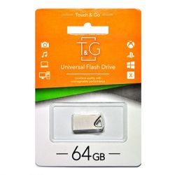 USB Flash Drive 64Gb T&G 109 Metal series Silver (TG109-64G) -  1