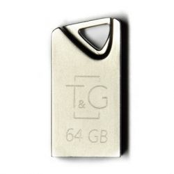 USB Flash Drive 64Gb T&G 109 Metal series Silver (TG109-64G) -  2