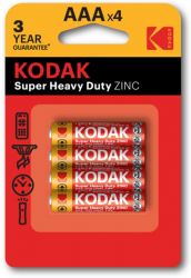  Kodak Extra Heavy Duty AAA/R3 BL 4