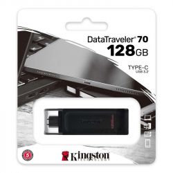 USB   Kingston 128GB DataTraveler 70 USB 3.2 / Type-C (DT70/128GB) -  3