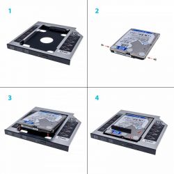  Grand-X HDD 2.5"     SATA/SATA3 Slim 9,5mm (HDC-24C) -  4