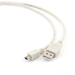  Cablexpert (CC-USB2-AM5P-3) USB 2.0 - Mini USB (5 pin), 0.9 -  2