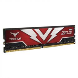 ' 8Gb x 2 (16Gb Kit) DDR4, 3200 MHz, Team T-Force Zeus, Red, 16-18-18-38, 1.35V (TTZD416G3200HC20DC01) -  2