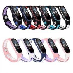  BeCover Sport Style  Xiaomi Mi Smart Band 5 Pink-White (705173) -  2