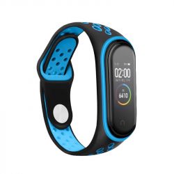  BeCover Nike Style  Xiaomi Mi Smart Band 5 Black-Blue (705150)