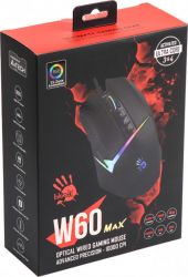   Bloody Activated, RGB, 10000 CPI, 50M ,  W60 Max Bloody (Stone black) -  5