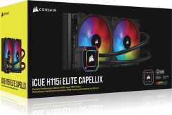    Corsair iCUE H115i Elite Capellix RGB (CW-9060047-WW), Intel: 2066/2011/1200/1151/1150/1155/1156/1366, AMD: TRX4/TR4/AM4/AM3/AM2, 32213727  -  10