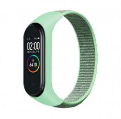  BeCover Nylon Style  Xiaomi Mi Smart Band 5 Mint (705426)