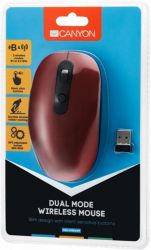  Bluetooth+Wireless Canyon CNS-CMSW09R Red USB -  5