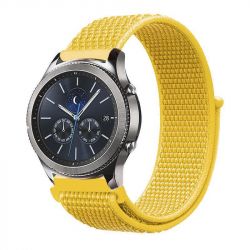  BeCover Nylon Style  Samsung Galaxy Watch 46mm/Watch 3 45mm/Gear S3 Classic/Gear S3 Frontier Yellow (705873)