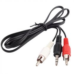  Piko (1283126473906) AUX 3.5mm M-2xRCA M, 3 Black