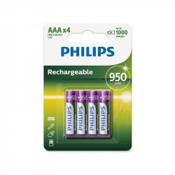  Philips AAA/HR03 Ni-MH 950 mAh BL 4 -  1