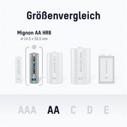  Ansmann AA/HR06 NI-MH 2100 mAh BL 4  -  3