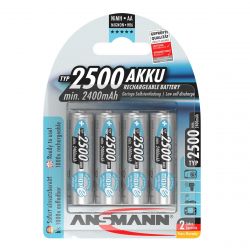  Ansmann AA/HR06 NI-MH 2500 mAh BL 4 