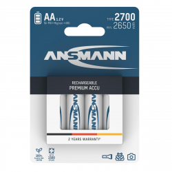  Ansmann AA/HR06 NI-MH 2700 mAh BL 4 