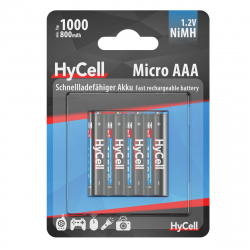  Ansmann AAA/HR03 HyCell NI-MH 1000 mAh BL 4 