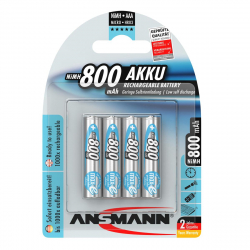  Ansmann AAA/HR03 NI-MH 800 mAh BL 4 