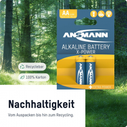  Ansmann X-Power AA/LR06 BL 4 -  12